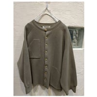 ESTROISLOSE エストゥロワルーズ コットン ミラノリブ カーディガン