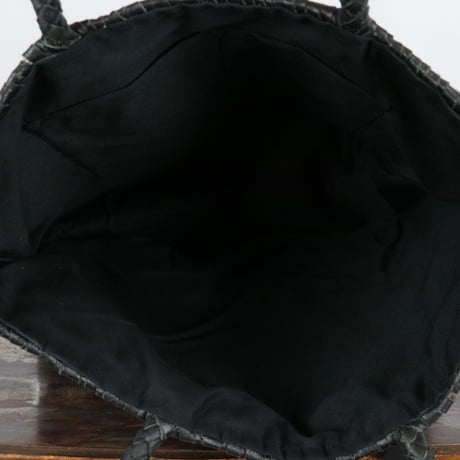 KYUCA  Soft Leather Mesh Tote