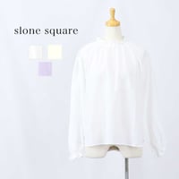 slone square スロンスクエア 東炊き　フリル襟　ブラウス