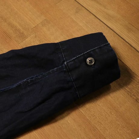 ichi Antiquites　イチ アンティークス リネンインディゴブリーチワンピース