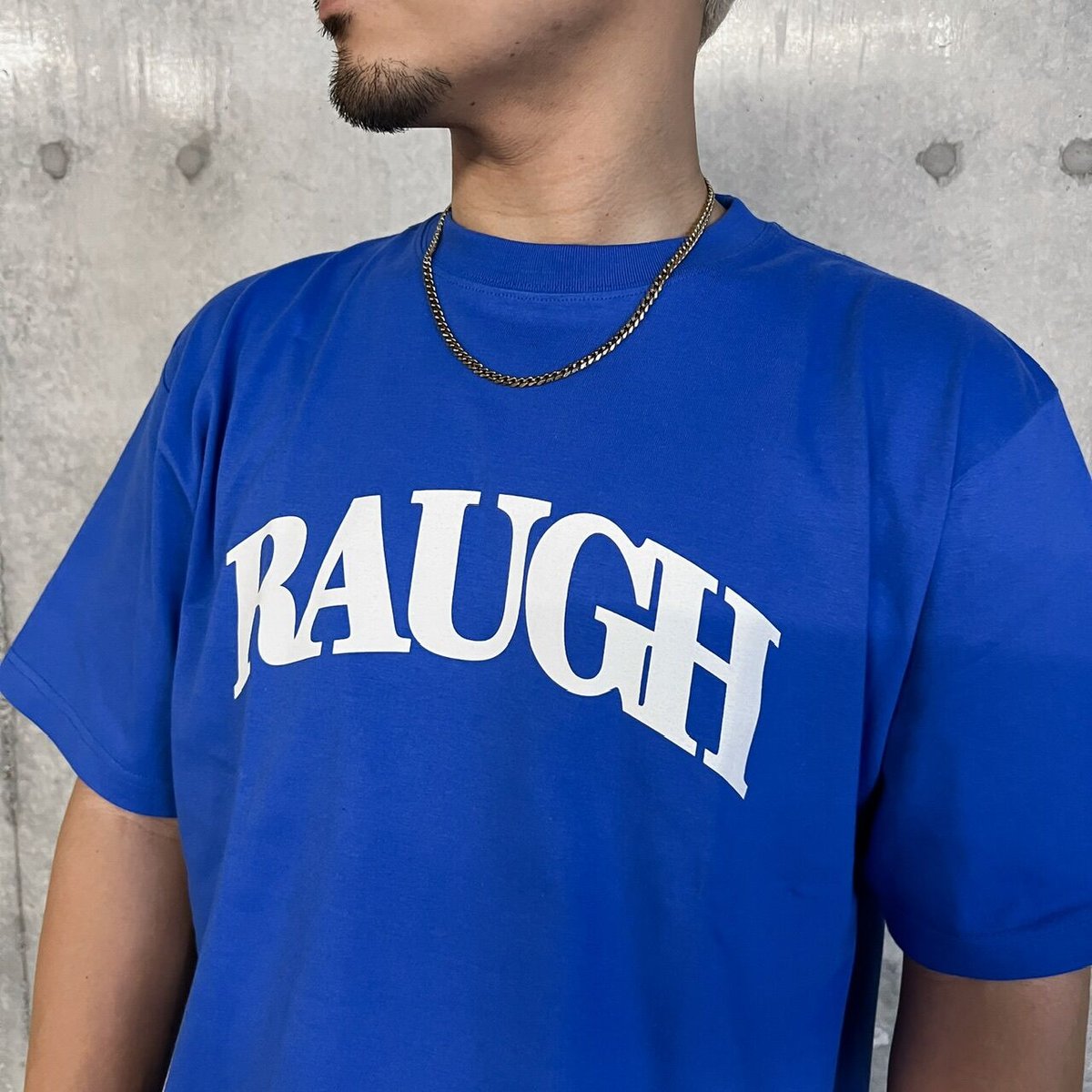 Arch Logo T-shirts blue | RAUGH