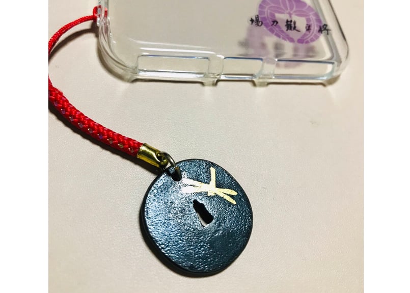 根付鐔 「八角型時雨ヤスリ金象嵌」 | 将平鍛刀場