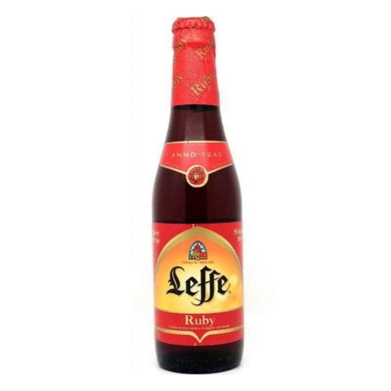 オランダ発・送料無料】レフ・ルビー (LEFFE RUBY) 330ml x 12本