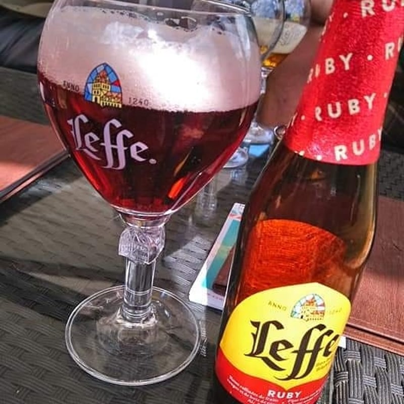 オランダ発・送料無料】レフ・ルビー (LEFFE RUBY) 330ml x 12本セット
