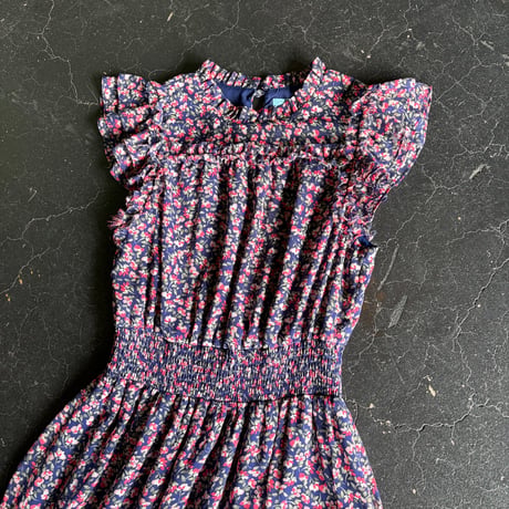 FLOWER FRILL DRESS [S-4377]