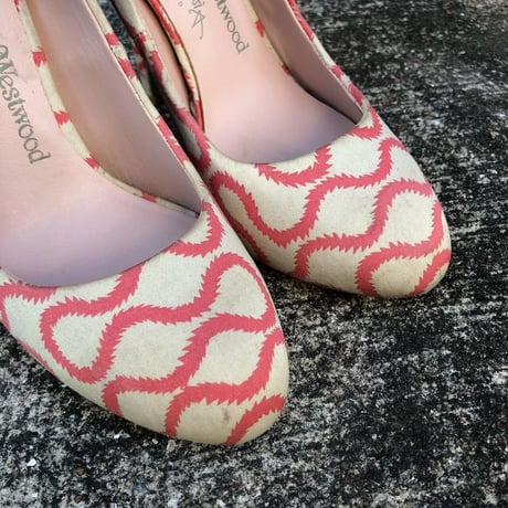 "Vivienne Westwood ANGLOMANIA " DESIGN PUMPS 23.0-24.0cm [S-4408]