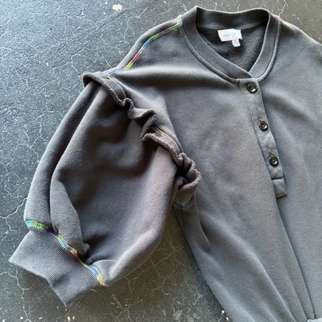 FRILL SWEAT JUMP SUIT [S-4044]