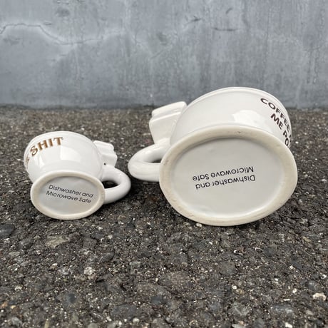 TOILET MOTIF COFFEE CUP SET [S-4907]