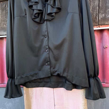 70’S FRILL BLOUSE [S-0715]