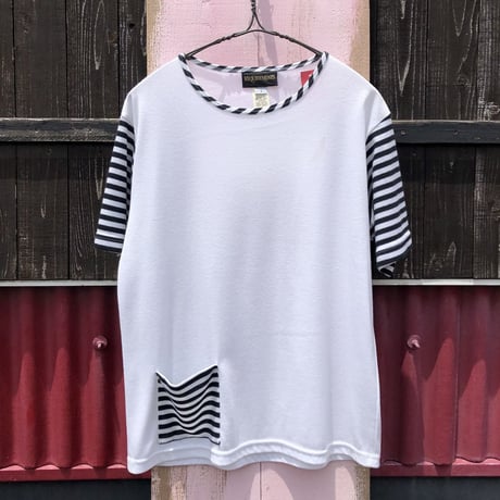 BORDER DESIGN TEE [S-2240]