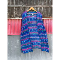 ETHNIC RAYON VEST [S-7453]
