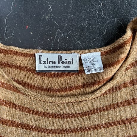 KIRA KIRA BORDER S/S KNIT [S-2911]