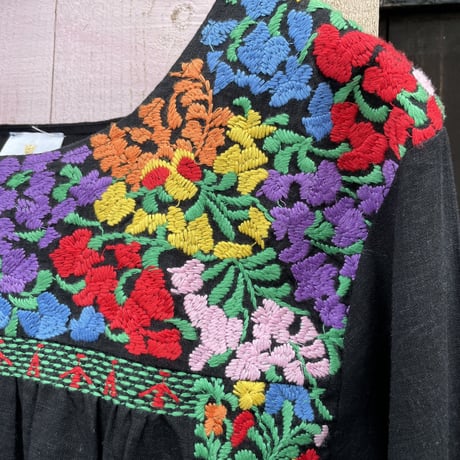 MEXICAN ENBREIDERY BLOUSE [S-2469]