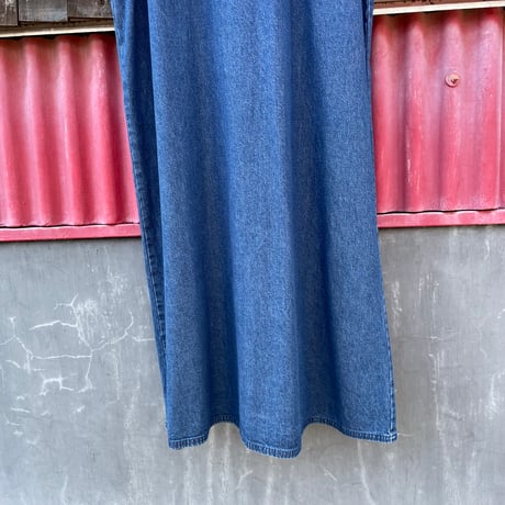 EMBROIDERY DENIM DRESS [S-1600]