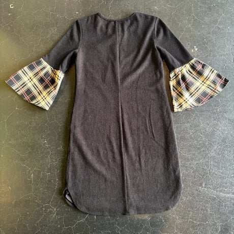 CHECK×KNIT DRESS [S-1080]