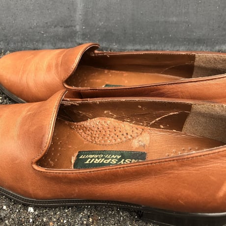BROWN EATHER OPERA SHOES 23.5~24.0cm [S-0701]