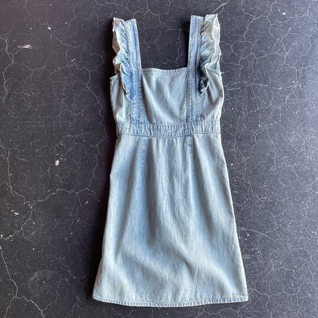 DENIM MINI DRESS [S-3672]