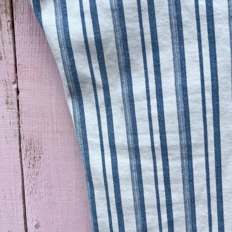 STRIPE FLARE DENIM PANTS [S-6824]