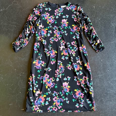 FLOWER MESH SHEER DRESS [S-2525]