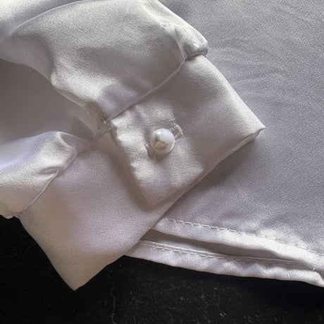 80’S SATIN BLOUSE [S-2761]