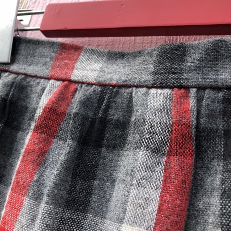 80’S CHECK TIGHT SKIRT [S-2703]