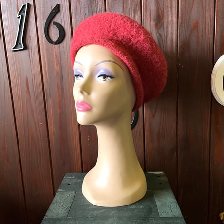WOOL KNIT BERET [S-8189]