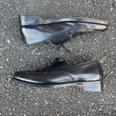 SQUARE TOE LEATHER SHOES 27.5cm [S-4318]