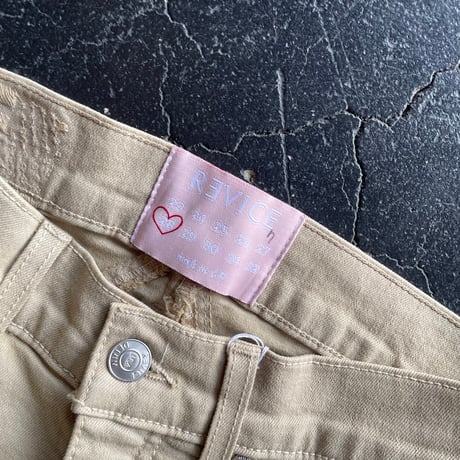 BACK STAR FLARE STRETCH PANTS [S-3862]