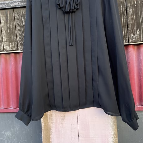 80’S RIBBON×TUCK BLOUSE [S-4752]