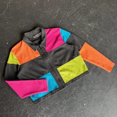 COLOR DESIGN ZIP TOPS [S-3301]