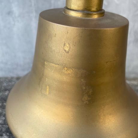 vintage COPPER&WOOD STAND BELLE [J-073]