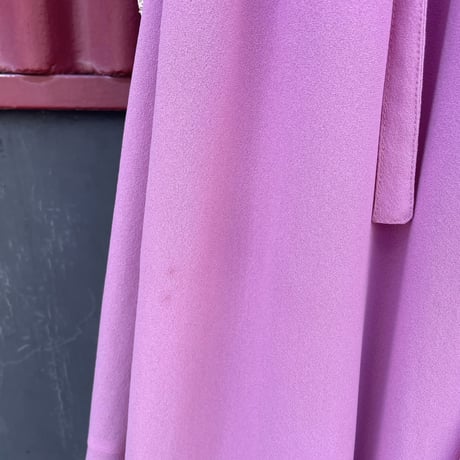 70’S FRILL DESIGN DRESS [S-2016]