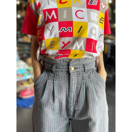 80’SSTRIPE DENIM PANTS [S-3739]