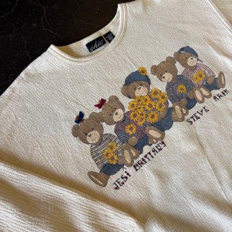 BEAR COTTON TOPS [S-0245]