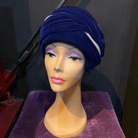 VELOUR TURBAN HAT [S-3024]
