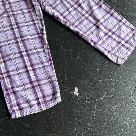 CHECK NEL EASY PANTS [S-5053]
