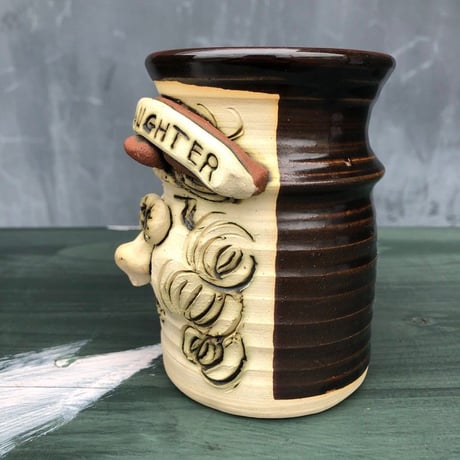 POTTERY FACE MUG[HP-0253]