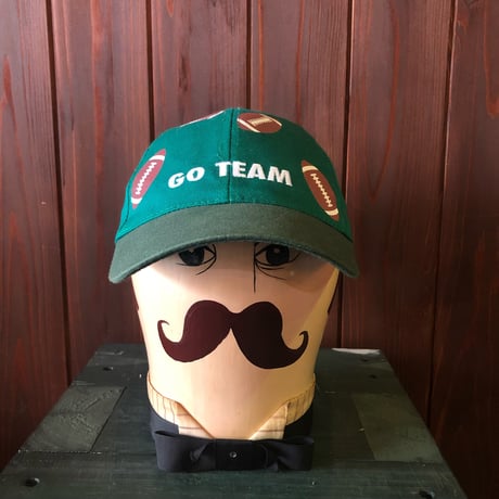 RUGBYBALL PRINT CAP [S-0472]