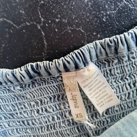 DENIM MINI DRESS [S-3672]