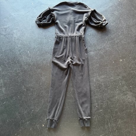 FRILL SWEAT JUMP SUIT [S-4044]