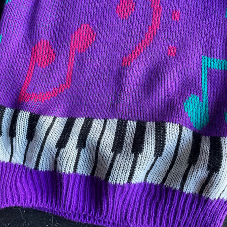 80’S MUSIC KNIT [S-0770]