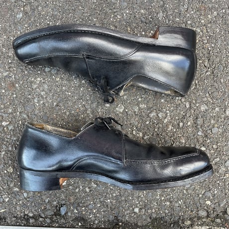 SQUARE TOE LEATHER SHOES 26.5cm [S-1952]