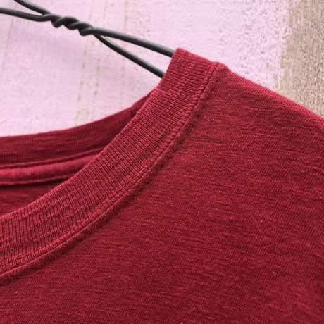 RED PLAIN TEE [S-1619]