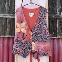 ANIMAL FLOWER VEST [S-3922]