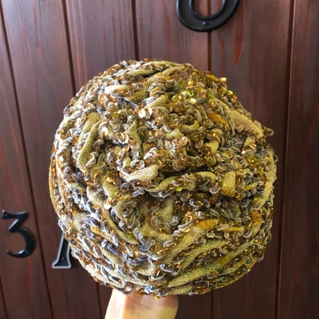 60'S GOLD HEAD DRESS [S-0468]