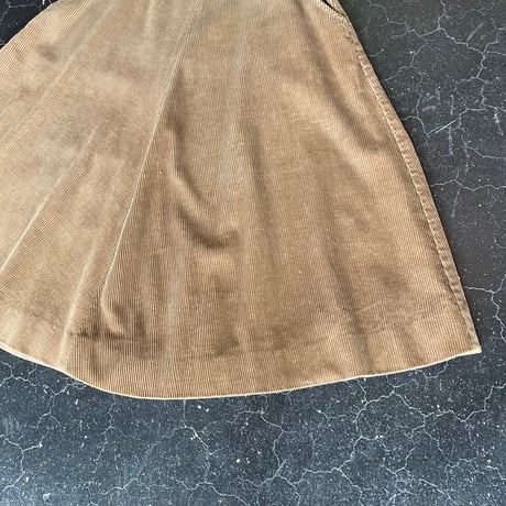 70’S CORDUROY FLARE SKIRT [S-1663]