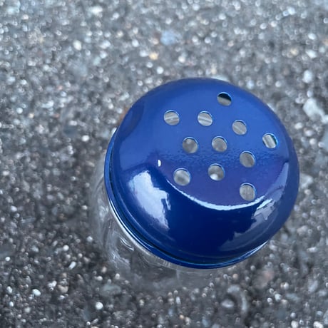 VINTAGE GLASS SALT [J-202]