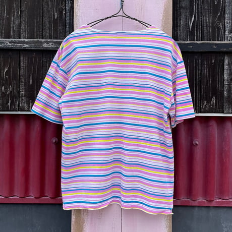 80'S BORDER TEE [S-2335]