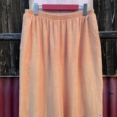 80-90’S PAINT COTTON EASY PANTS [S-3771]