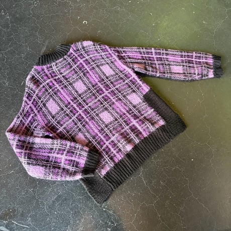 CHECK KNIT [S-2034]